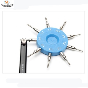 पेशेवर चश्मा मापने उपकरण ऑप्टिकल चश्मे शिकंजा छेद chok गेज प्लास्टिक उपकरण - Product Image 3