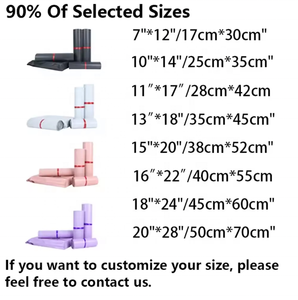 Poly Enveloppe Courrier Paquet Expédition Marchandises Emballage Post Mailer Plastique Orange Mail Pouches Express Auto-adhésif Sac - Product Image 4