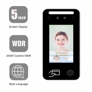 Không thấm nước 8-inch ai 3D Nhận dạng khuôn mặt máy ảnh kiểm soát truy cập sinh trắc học máy thiết bị đầu cuối thông minh hệ thống khóa cửa chấm công - Product Image 2