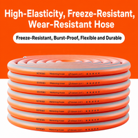 Tuyau d'arrosage quatre saisons anti-emmêlement, anti-torsion, avec revêtement durable, facile à déplacer, pour plantes de balcon et bain d'animaux