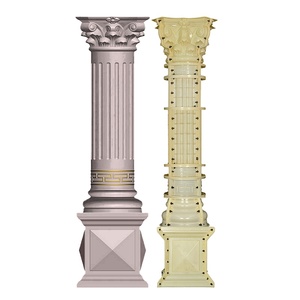 เสาคอนกรีตสำหรับตกแต่งแบบใหม่ประดับบ้านเสาสไตล์โรมัน - Product Image 3