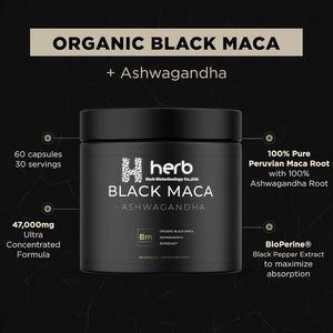 Capsules de racine de maca gélatinées, mélange de poudre jaune, rouge et noire, certifiées biologiques et végétaliennes, complément alimentaire pour hommes et femmes - Product Image 5