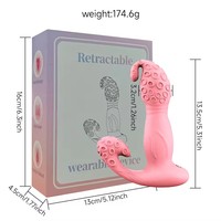 Meistverkaufter USB-Aufladbarer 100% Wasserdichter Oktopus-Tragbarer Masturbator APP-Fernbedienung Vibrierender Saugender G-Punkt-Stimulator