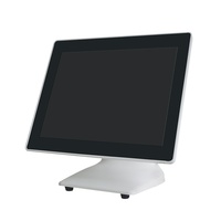 JASSWAY Sistema POS Todo en Uno de 15 Pulgadas para Restaurantes, Software POS, Sistema POS