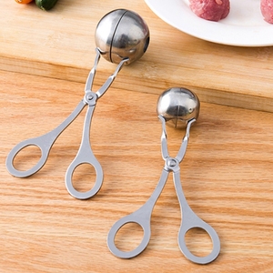 Fabrication en usine durable et populaire, vente en gros de petites pinces à boulettes de viande en acier inoxydable - Product Image 2
