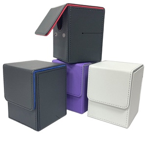 Porte-cartes et étui magnétique vertical en cuir PU à motif écossais pour Magic Gathering <span class=keywords><strong>Yu</strong></span>-<span class=keywords><strong>Gi</strong></span>-<span class=keywords><strong>Oh</strong></span> – Produit transfrontalier très vendu - Product Image 1
