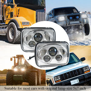 Faro LED 5x7 Pollici per Sistemi di Illuminazione Auto, Camion e Pickup, Fascio Alto-Basso Sigillato, per Wrangler, 6x7 Pollici, 12V, Nuovo, 6000K - Product Image 6