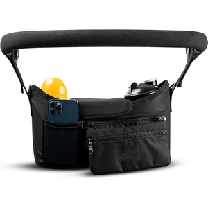 Bolsa organizadora ajustable para cochecito de bebé, bolsa de almacenamiento de pañales con portavasos aislado, organizador Universal para cochecito de bebé, venta al por mayor - Product Image 1