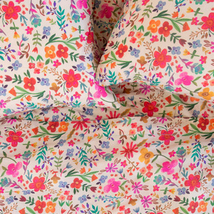 Không có căng bông Tana cỏ nhỏ hoa in kỹ thuật số 100 tinh khiết poplin may Phụ nữ ăn mặc mềm Nhẹ Hoa Nhỏ VảI - Product Image 6