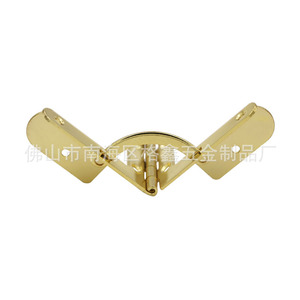 Charnière en L à montage en surface, design minimaliste, pour quincaillerie de meubles en bois - Product Image 4
