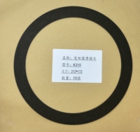 Plaque de friction de verrouillage du convertisseur de couple pour voiture particulière K310, référence B45606HTS, 205*174, IATF 16949/ISO 9001
