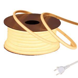 220V Superheldere Cob <span class=keywords><strong>Led</strong></span> <span class=keywords><strong>Strip</strong></span> Light 6000K Cool Wit Ip65 Waterdicht Flexibel Snijdbaar 80 + Cri Rohs Gecertificeerd Voor Slaapkamer