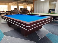 Professioneller, robuster Rahmen, 10ft 9ft 8ft koreanischer Billardtisch, russischer Karambolagetisch, 3-Ball-Tisch im koreanischen Stil