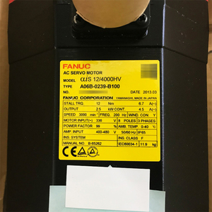 A06B-0239-B100 ใหม่เอี่ยมแท้ มอเตอร์เซอร์โว AC ยี่ห้อ FANUC สำหรับเครื่อง CNC รุ่น A06B0239B100 สำหรับ PLC PAC และคอนโทรลเลอร์เฉพาะทาง - Product Image 2