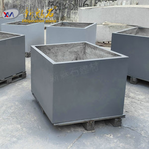 Nuevos Materiales de Construcción de Piedra, Jardinera de Hormigón HPC Gris 19328136181 para Espacios Interiores y Exteriores - Product Image 2