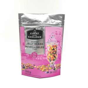 Sachet de scellage 3 côtés de papier d'aluminium imprimé personnalisé emballage de sucette de barre de chocolat aux champignons sac en mylar ziplock - Product Image 5