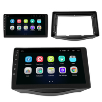 Système de navigation GPS Android 15 avec écran tactile 9 pouces pour Toyota RAV4 2007-2011, caméra de recul intégrée, Wi-Fi, CarPlay sans fil, multimédia