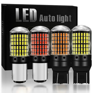 Feu Stop LED Automobile 1157 7440 7443 144SMD Ampoule Haute Luminosité Anti-éblouissement Canbus 1156 Clignotant - Product Image 2