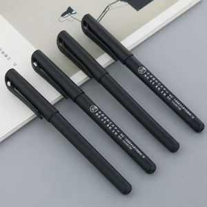 Bolígrafo de Escritura Simple Negro Mate para Oficina y Estudiantes, Bolígrafos de Tinta de Plástico de Secado Rápido - Product Image 5