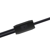 USB-Ladekabel 1 Stecker und 2 Buchsen Stromkabel Unterstützt 3A Stromstärke USB Stecker-zu-Buchse Verlängerungskabel