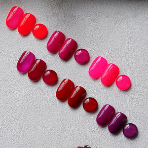 AILANUO Esmalte de Uñas en Gel UV de Alta Resistencia y Calidad Funcional, Serie Fruta del Dragón de 5 Colores, Base de Esmalte de Uñas, No Tóxico, Vegano y Ecológico - Product Image 2