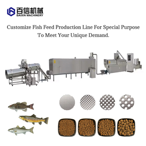 Ligne de production d'aliments pour poissons professionnels, nouvelle machine à granulés d'aliments à haut rendement, acier inoxydable 304 - Product Image 5