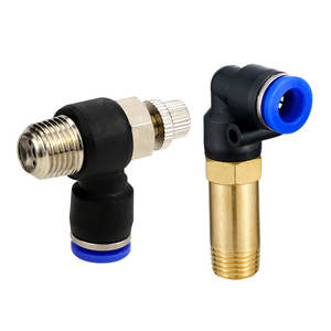 Conector Rápido PC6-01 para Tubo de Aire PX4-M5 de 8 mm, Componentes Neumáticos, Válvula de Aceleración PB SL, Accesorios PH - Product Image 1