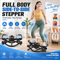 Mini stepper BNcompany robuste avec noyau en fer antidérapant pour entraînement latéral, machine cardio fitness pour la maison et la salle de sport
