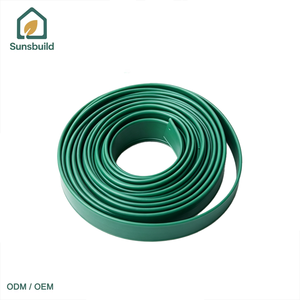 Bordure de jardin en plastique vert Sunsbuild pour pelouse, parterre de fleurs, cour, aménagement paysager extérieur - Product Image 1