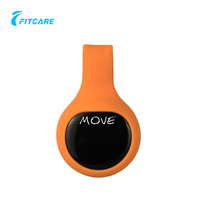 Fitcare PE805A Podomètre multifonction pour 4.0 ANT+ IP64 Étanche Suivi des pas Calories brûlées Portée de 10 m Remplaçable