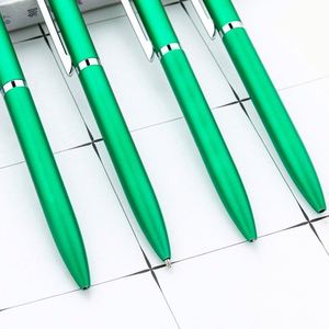 Stylo bille publicitaire en métal à mécanisme rotatif, écran tactile capacitif créatif de 1,0 mm, logo personnalisé, cadeau d'entreprise - Product Image 4
