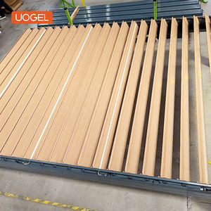 आधुनिक लक्जरी एल्यूमीनियम आउटडोर पेर्गोला छत वाटरप्रूफ पाउडर के साथ आधुनिक लक्जरी एल्यूमीनियम आउटडोर पेरगोआ - Product Image 2