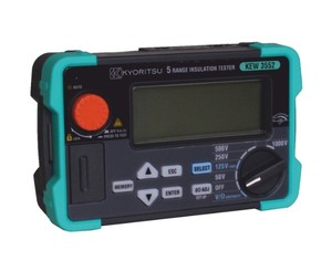 เครื่องทดสอบฉนวนไฟฟ้าแบบดิจิตอล KYORITSU KEW 3552 III 600V 0.5 วินาที ทดสอบเร็ว พร้อมสายทดสอบและกระเป๋าใส่ - Product Image 3