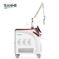 Vente flash : Machine de blanchiment de la peau au laser picoseconde 532 nm 1064 nm, élimination des taches de rousseur au laser pour hommes et femmes