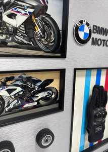 Đầy Đủ Loạt Phòng Khách Hiện Đại Trang Trí Sơn Sáng Tạo Đồ Chơi 3D Xe Máy Tường Phòng Ăn Nghệ Thuật - Product Image 3