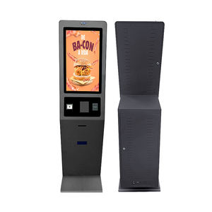Kiosque de libre-service de 27 pouces Distributeur automatique de commandes Kiosque de paiement Machine automatique Support au sol Restauration rapide <span class=keywords><strong>Boisson</strong></span> - Product Image 3