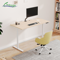 Base de bureau électrique réglable en hauteur à 3 niveaux avec 2 moteurs, cadre de bureau assis-debout 1085-1800 mm sans plateau