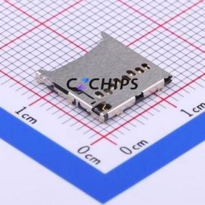 TF-008 SD Card / Memory Card Connector SMD Connector Plug-In Type MicroSD Card (TF Card) Card Holder With - Product Image 1