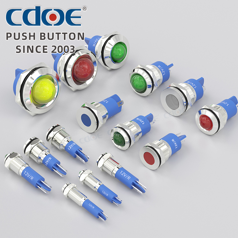 8MM 12MM 22MM Waterproof IP67 LED