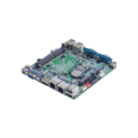 J1900 N100 J6412 Processeur 2 HDM 6 USB 2 LAN Contrôle industriel Nano Mini Itx Carte mère