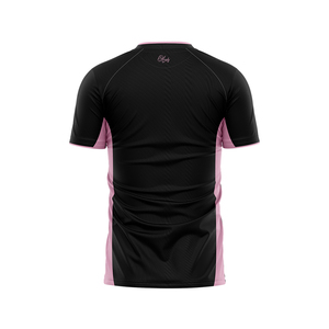 Pour maillot de Football rose Vintage personnalisé respirant col rond chemise de Football confortable t-shirt athlétique 100% Polyester court - Product Image 2