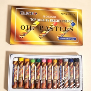 Juego de Papelería para Niños, Regreso a Clases, Pasteles al Óleo Multicolores para Pintar y Dibujar - Product Image 6