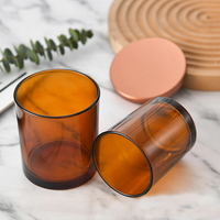 Bougeoir de luxe de 300ml, vente en gros, 10 pièces, pour décoration de maison, usage quotidien