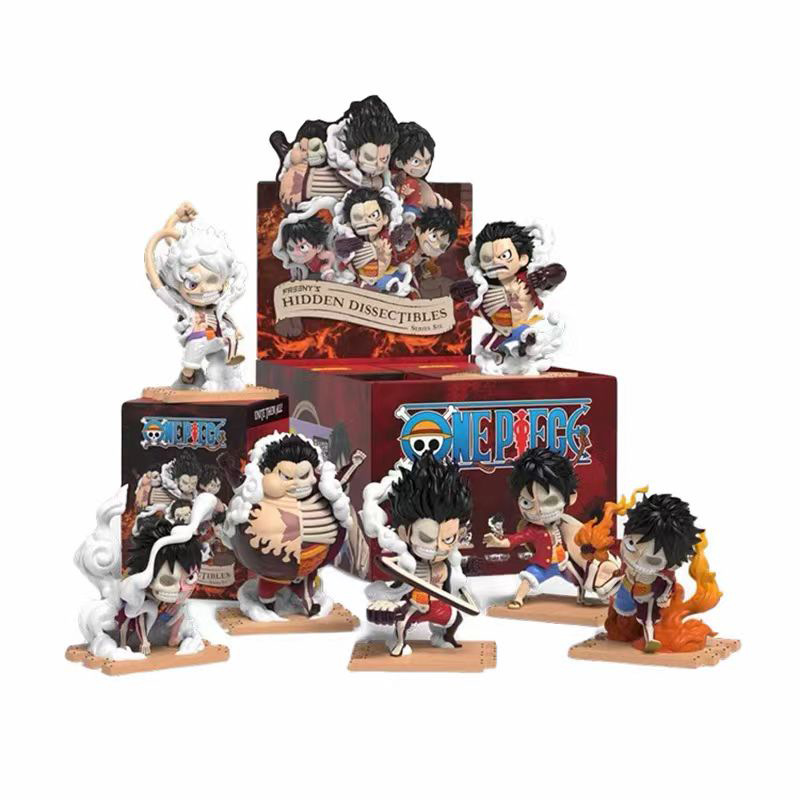 Hot Sale 100% Original One Pieces Mighty Jaxx Series 6 Blind Box Luffy