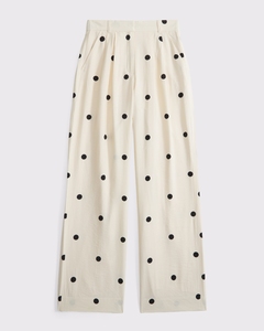 LEDUO 2026 – Ensemble deux pièces décontracté et élégant pour femme : haut court à bretelles et pantalon large à motif délavé – Collection été - Product Image 2