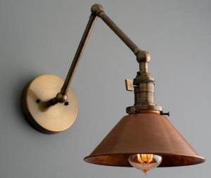 Swing Arm E27 Retro Industrial Vintage Bracket Wall <strong>Light</strong> <strong>Sconce</strong> - Product Image 1