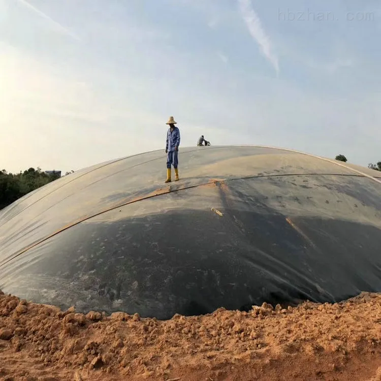 Membrane PE 0.5mm 0.75m Installation de géomembrane HDPE pour usine chimique/conservation de l'eau/revêtement de lac de terrain de golf/décharge