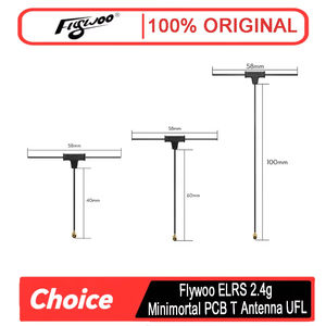 Flywoo ELRS 2.4G Minimortal PCB T anten-ufl konektor, 2.3 DBi Gain - Product Image 1