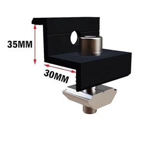 Giá đỡ tấm pin năng lượng mặt trời trên mái nhà, hệ thống ray không cần đường ray, dạng sóng trapezoidal, ray chữ U, hệ thống ray mini - Product Image 2