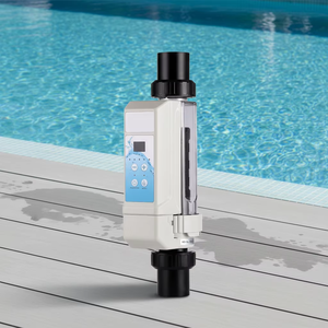Stérilisateur <span class=keywords><strong>d</strong></span>'eau intelligent à électrolyse <span class=keywords><strong>au</strong></span> <span class=keywords><strong>sel</strong></span> pour piscine et <span class=keywords><strong>spa</strong></span>, modèle EC8, 16g/h, en plastique, pour la vente en gros - Product Image 1